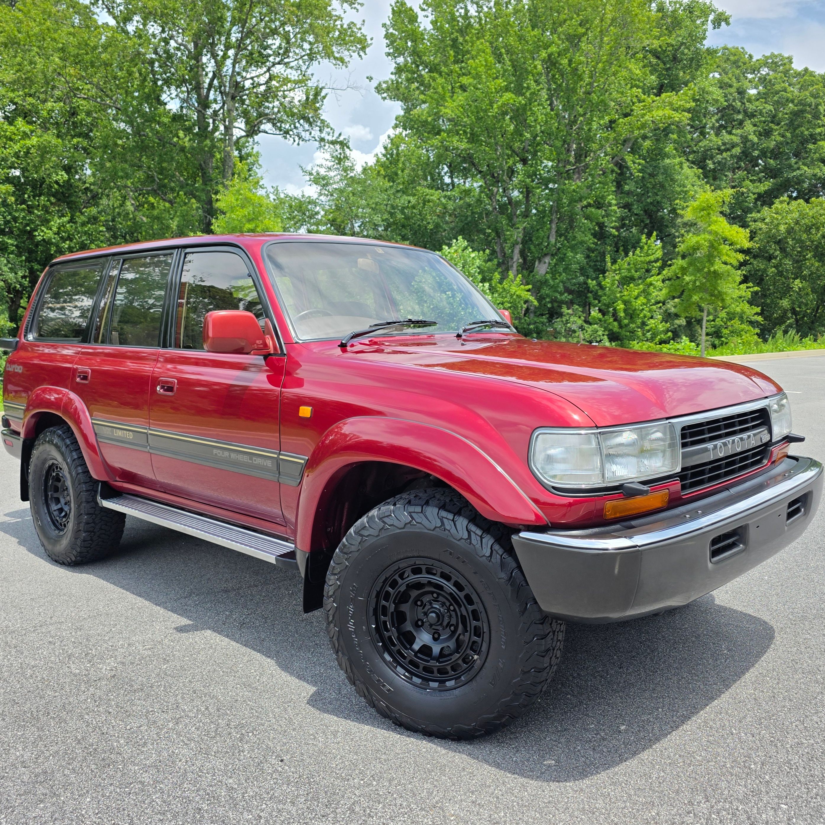 char DVD＋2CD limited 1992 Toyota Land Cruiser 80 Series VX Limited Sold | JDM Supply