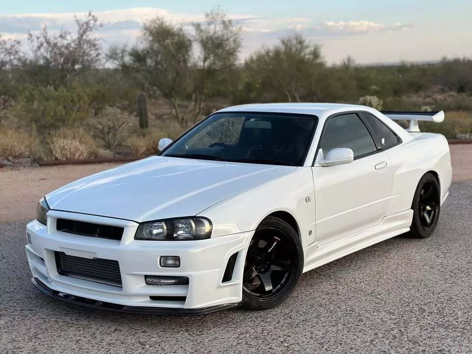 Brent Coleman with Nissan Skyline R34